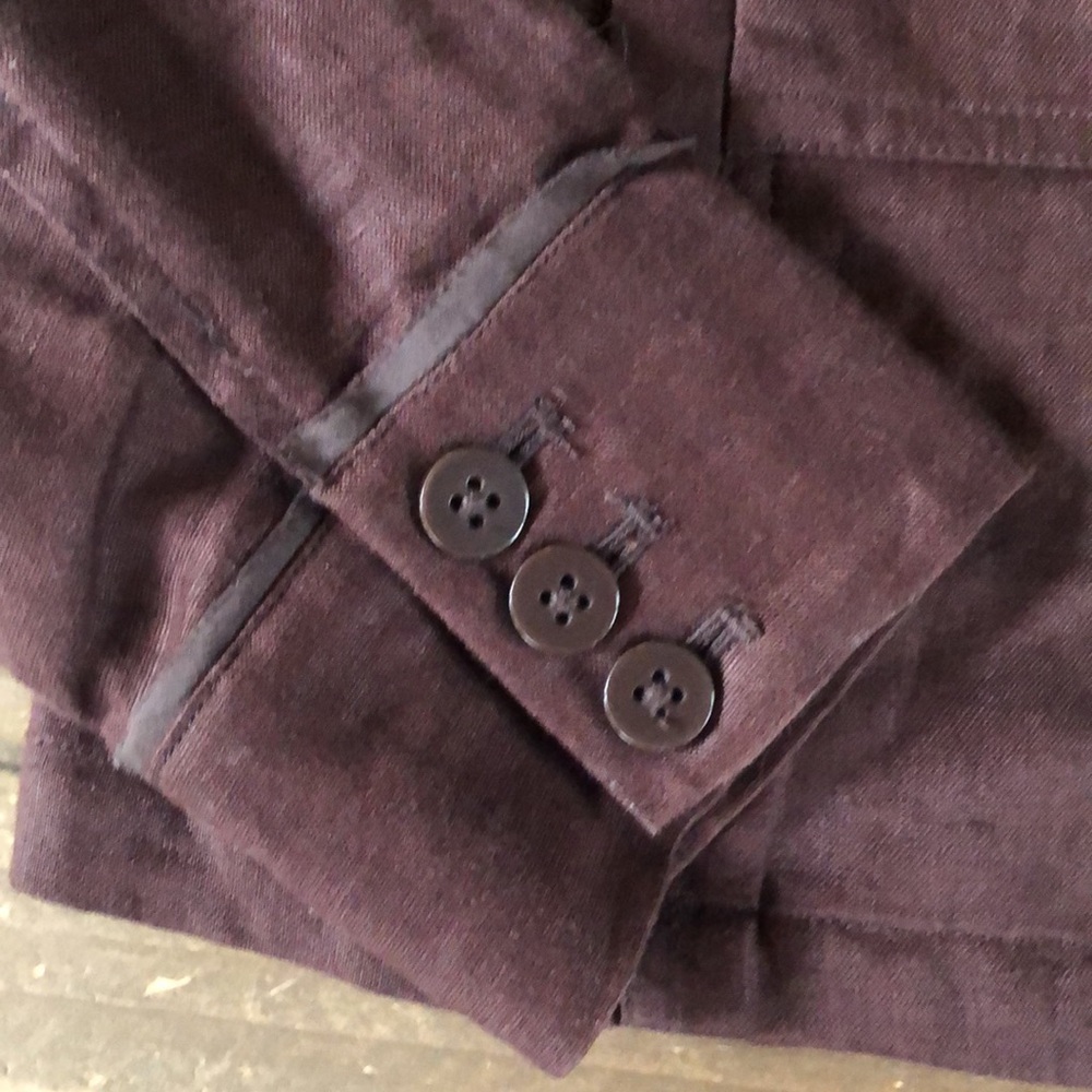 Brown linen Coldwater Creek Jacket - Picture 4 of 7